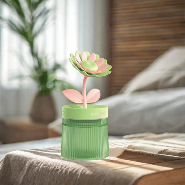🌸 Flower-Shaped Portable Humidifier